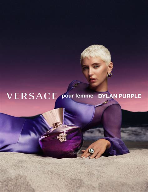 who is the girl in the versace perfume commercial|dylan purple Versace commercial.